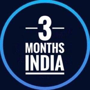 3 Month Membership For India Job update